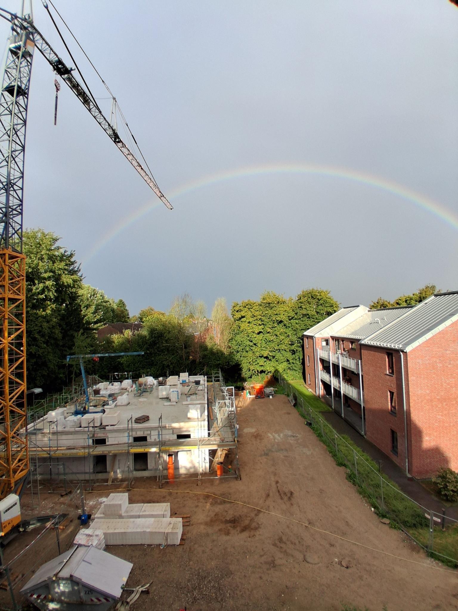 Die Zeitkapsel ist im Neubau!